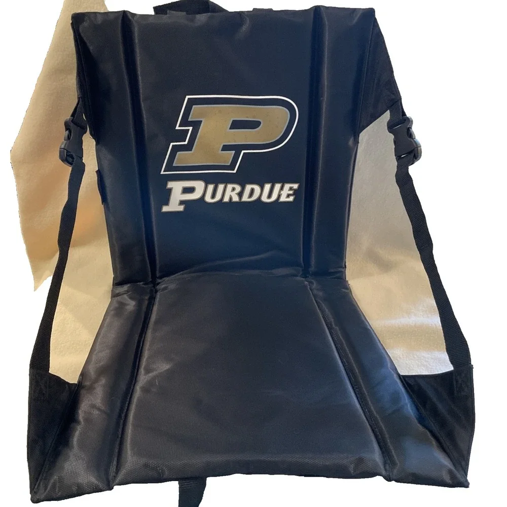 Purdue Boilermakers Stadium Bleacher Seat Folding Padded Black 15
